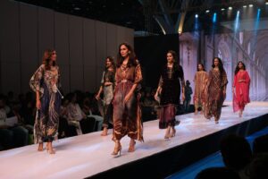 Fashion Show FABRICS, ACCESSORIES, AND BEYOND (FAB) show is the largest Fair showcasing the entire Supply Chain to the Garment Manufacturers organised by The Clothing Manufacturers Association Of India (CMAI)